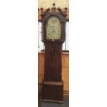 19th century 8 day longcase clock