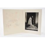 T.R.H.The Princess Elizabeth (later H.M.Queen Elizabeth II) and The Duke of Edinburgh, signed 1947 C