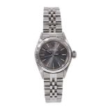 Rolex stainless steel wristwatch