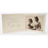 T.R.H. The Princess Elizabeth (later H.M. Queen Elizabeth II) and Princess Margaret, scarce signed m