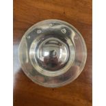 Contemporary silver armada dish by Carrs, 1.7ozs