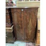 Georgian-style Bowfront cabinet