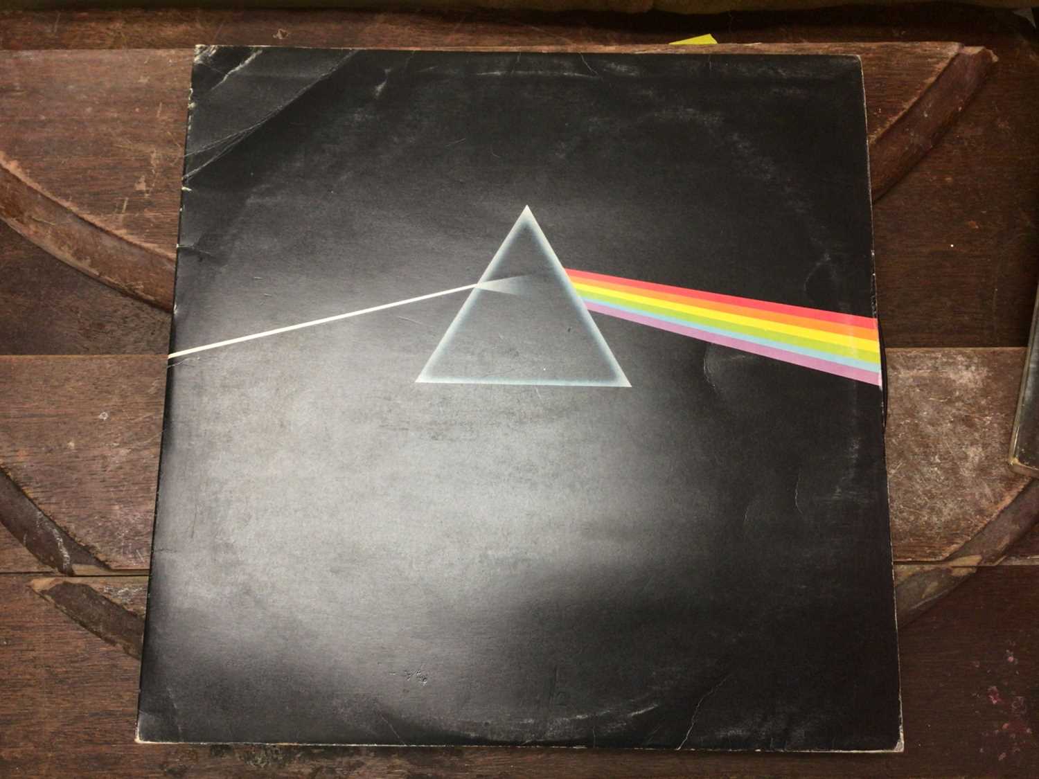 Two boxes of LP records (approx 100) including Beatles, Pink Floyd, Free and others - Image 6 of 17