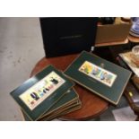 Collection of Tottering Hall placemats, including some boxed