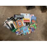 Three boxes of childrens books including where's Wally, Horrible histories and educational books.