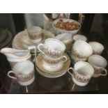 Service of Regency porcelain tea wares
