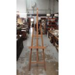 Windsor & Newton folding easel and another easel (2)