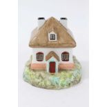 Derby cottage shaped pastille burner