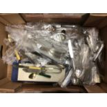 Box of plated cutlery