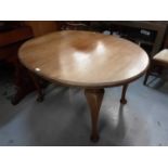 Edwardian oval dining table