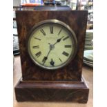 Victorian Camerer Kuss & Co mantle clock in walnut case