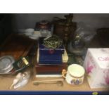 Box of sundry ceramics, glass and other items