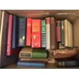 Two boxes of mixed books, including antiquarian