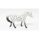 Beswick Appaloosa (spotted walking pony), model no. 1516, designed by Arthur Gredington, 13.5cm high