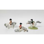 Three Beswick Norman Thelwell models - Pony Express, Kick-Start and Learner