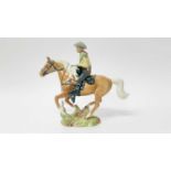 Beswick Canadian mounted Cowboy , model no. 1377, designed by Graham Orwell, 22.2cm in height