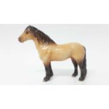 Beswick Highland Pony - Mackionneach, model no.1644, designed by Arthur Gredington, 17.5cm high