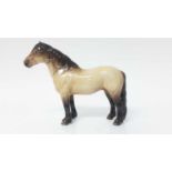 Beswick Highland Pony - Mackionneach, model no.1644, designed by Arthur Gredington, 18cm high