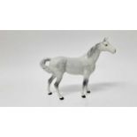 Beswick Swish Tail Horse, second version, model no. 1182, designed by Arthur Gredington, 21.5cm high