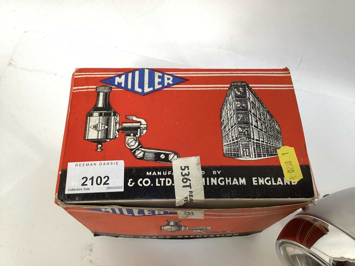 Vintage Miller cycle lamp and generator in original box - new old stock - Image 3 of 12