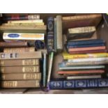 Interesting box of mixed literature and antiquarian books