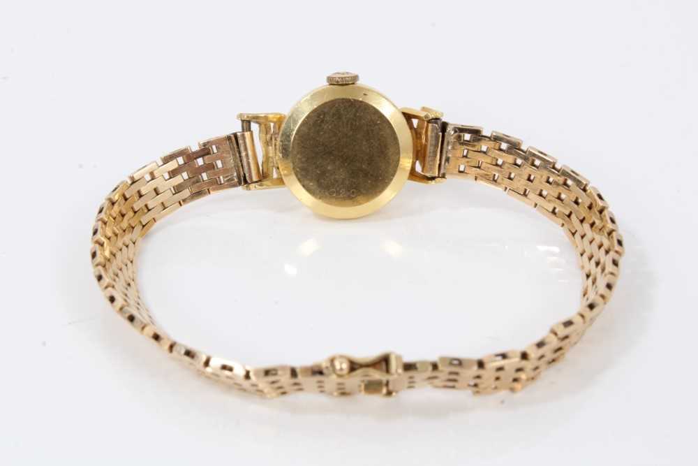 Ladies Tudor 18ct gold cased wristwatch on 14ct gold bracelet - Image 2 of 7