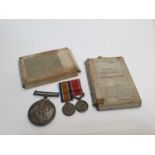 Interesting First World War War medal named to Eng. Lt. W. J. Lapper. Nigerian Marine., together wit