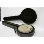 Clifford Essex Regal plectrum four string banjo