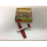 Dinky 710 diecast Beechcraft S 35 Bonanza Aircraft in original box together with Dinky diecast 715 B