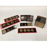 Collection of Victorian and later magic lantern slides to include scenes of Cornwall and children's