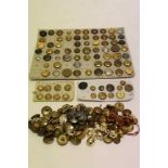 One box containing a large quantity of various British and foreign military buttons.