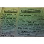 Railway ephemera including the ABC Railway booklets, British Railways 1944, 1940's small scrap book,