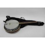 Banjo, Gremlin 4-string as new with soft case