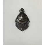 Silver Church Lads Brigade boxing medal