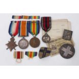 Interesting Boer War / First World War Nursing medal group comprising a Boer War Princess Christian’