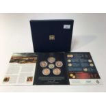G.B. - The Waterloo Mint, six medal set commemorating The 200 Year Anniversary of Waterloo to includ
