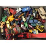Collection Dinky and other toy cars (1 box)
