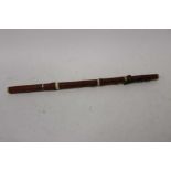 English fruitwood flute by William Henry Potter