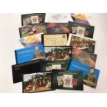 Stamps GB Prestige Booklets selection including Beatrix Potter, Tolkien, Agatha Christie, European F