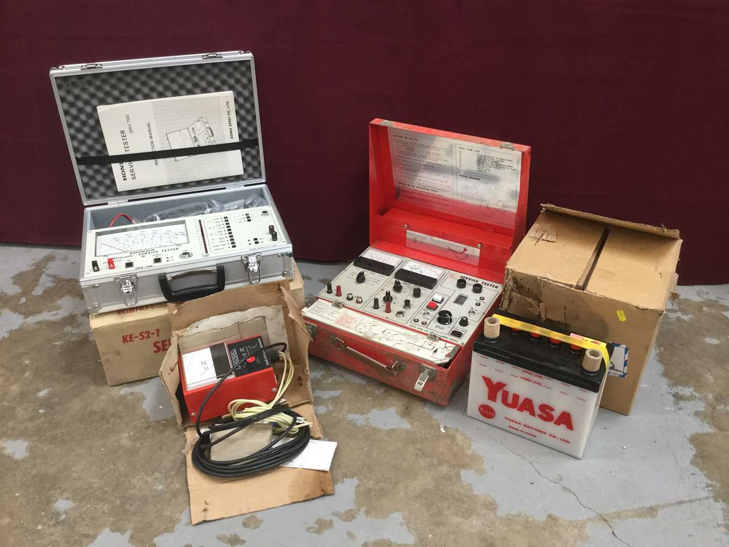 Honda Kowa Seiki service tester SRH-700 brand new in hard case and original box together with anothe