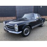 1967 Mercedes 250SL convertible, Registration 23GLK, Chassis 113-043-22-003456. This splendid and de