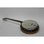 Jedson style four-string plectrum banjo