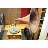 Vintage Gramophone and horn