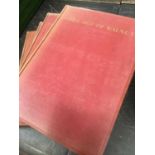 Set of four Percy Macquiod History of English Furniture