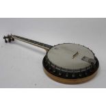 Four-string tenor banjo
