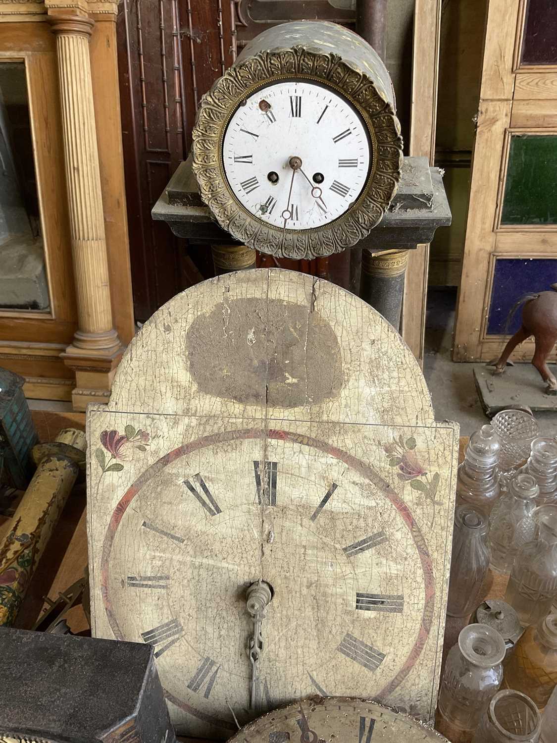 Group of clocks and clock parts - Image 4 of 16