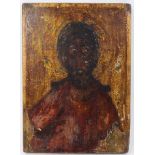 Antique Greek icon of Christ