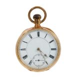 18ct Waltham pocket watch