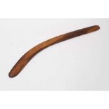 Aboriginal throwing stick