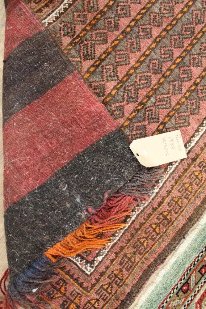Belouche rug together with four other rugs - Image 3 of 10